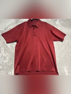 Propper Uniform Polo Shirt Men’s Large Maroon Red Collared